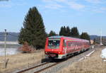 611 030-7  als RE 26387 (Villingen(Schwarzw)-Neustadt(Schwarzw)) bei Unadingen 14.2.18