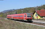 611 027-3 als IRE 3065 (Basel Bad Bf-Singen(Htw)) in Murg 17.4.18