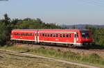 611 010-0 als RB 22305 (Rottweil-Villingen(Schwarzw)) bei Villingen 20.6.18