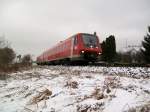 611 als RE 22229, Aulendorf, 13.12.09