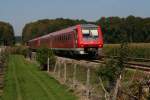 611 001 und 611 031  sprinteten  am 23.09.10 von Ulm nach Basel, Brugg