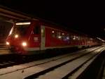 VT 611 526 im Bahnhof Donaueschingen am 06/01/2011.