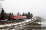 611 029-9 als RE 22309 Rottweil-Neustadt bei Deilingen.