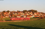 611 014-2 als RE 22317 (Rottweil-Neustadt(Schwarzw)) bei Löffingen 5.5.16