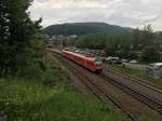 612 109 als Re nach Ulm Hbf am 06.06.17 bei der Ausfahrt in Blaubeuren.