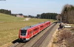 612 007-4 und 612 075-4 als RE 57588 (München Hbf-Kempten(Allgäu)Hbf) bei Günzach 24.3.18