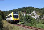 612 069-5 und 612 104-9 als RE 3211 (Donaueschingen-Ulm Hbf) bei Gutenstein 12.8.18