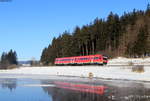 612 011-6 als RE 3283 (Lindau Insel-Nürnberg Hbf) bei Ruderatshofen 14.2.21