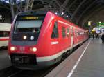 DB 612 567-8 als RB 26724 von Weienfels nach Eilenburg Ost in Leipzig Hbf; 28.03.2008