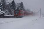 BR 612 477 in Chemnitz-Grna auf den Weg nach Nrnberg am 15.12.2010.