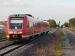 Einfahrt in den Bahnhof Wernigerode am 02.