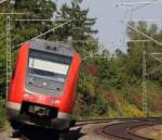 612 153 DB bei Redwitz am 18.08.2012.