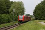 612 989 als RE 3511 am 09.06.2013 bei Freihung.