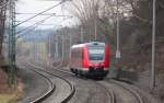 Nachschuß auf den 612 101/601 mit dem RE 3677 nach Zwickau (Sachs) Hbf.