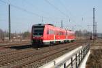 BR 612 am 17.3.2012 als RE nach Göttingen kurz nach Zwickau Hbf.