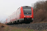 612 964 DB Regio bei Burgkunstadt am 30.03.2016.