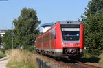 612 128-8 als IRE 3207 (Neustadt(Schwarw)-Donaueschingen) bei Hüfingen 11.8.16