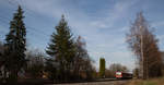 Als Leerfahrt war 628 576-1 auf seinem Weg nach München am Abend des 20.03.17 in Poing unterwegs.