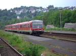 628 518-3 verlt am 25.05.07 den Bahnhof Arnsberg in Richtung Warburg