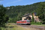 628 278-3 als RE 3207 (Donaueschingen-Ulm Hbf) in Hausen im Tal 9.7.18