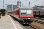 Der saubere Mhldorfer 628 628/928 628 und ein weiterer 628er fahren als RB 27043 von Mnchen Hauptbahnhof nach Mhldorf (Oberbay). Hier bei der Ausfahrt aus Mnchen Ost am 01.07.07
