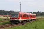 Der 628 630 in Tling am 04,08,10