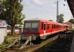 DB 928 634 (95 80 0928 634-4 D-DB) abgestellt in Neustadt (Weinstr) Hbf; 07.05.2011