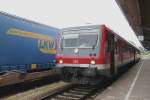 628 650-4 als RE 6 (RE 91474) von Lbeck Hbf nach Gstrow in Bad Kleinen am 24.06.2013