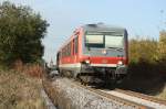 628 497 fuhr am 22.10.12 durch Bergheim-Zieverich.