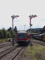 928/628 562 bei der Einfahrt in Mnsingen am 25.09.13.