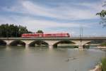 628 424-3 Salzburg Saalachbrücke 26.07.2013