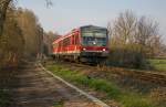 DB 628 497  RB 32 Bocholt - Wesel Am 13/03/2014 bei Hamminkeln