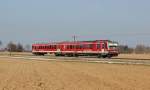 628 422 am 8.3.14 bei Radldorf als RB 27572