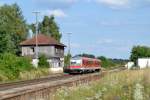 628 678 als RB 27168 Burghausen - Mühldorf(Oberbay) am 16.07.2014 in Pirach