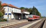 928/628 618 als RB 14276 Braunschweig Hbf - Goslar am 28.09.2014 in Schladen.