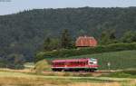 628 562-1 als RB 22359 (Ehingen(Donau)-Ulm Hbf) bei Arnegg 2.7.15