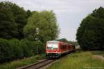 628 427 (95 80 0628 427-6 D-DB) + 419 (95 80 0628 419-3 D-DB) als RB59303 am 13.06.2013 bei Freihung