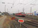 DB 629 001 als RB 13621 von Kirn nach Mainz Hbf, am 03.03.2012 in Mainz-Mombach.