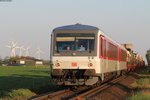 245 021-1 und 628 512-5  Kampen  mit dem AS 1406 (Niebüll-Westerland(Sylt)) bei Niebüll 9.5.16