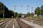 Am frühen Abend des 25.08.16 wurde 628 424-4, der mittlerweile von der Einsatzstelle Mühldorf aus betreut wird, bei der Einfahrt in Trostberg fotografiert.