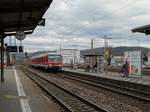 DB Westfrankenbahn 628 327 am 27.02.17 in Gelnhausen Bhf 