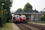 Testfahrt mit 632 606 (Dortmund - Menden) am 09.06.2018, aufgenommen am Hp.