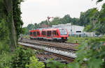 DB Regio 640 009 + 640 ??? erreichen aus Dortmund kommend den Endbahnhof Dorsten.