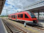 DB 640 025 als RB 14278 nach Salzgitter-Lebenstedt, am 04.08.2023 in Braunschweig Hbf.