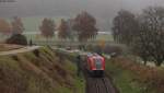 641 014-6 als RB 26743 (Erzingen(Baden)-Schaffhausen) bei Neunkirch 18.11.12