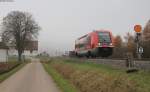 641 014-6 als RB 26746 (Schaffhausen-Erzingen(Baden) bei Beringen 18.11.12