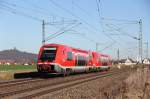 641 037 DB Regio bei Staffelstein am 24.02.2014.