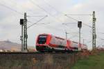 641 028 DB Regio bei Staffelstein am 12.11.2015.