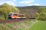 642 099-5 DB nach Kempten Hbf bei Freden am 14.04.2017