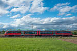 642 119-1 Desiro im Profil auf dem von Neustadt a.d.Aisch in Richtung Steinach.